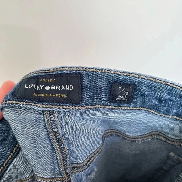 Lucky Brand Bridgette skinny Blue  Denim Jeans size 26 - Picture 5 of 10